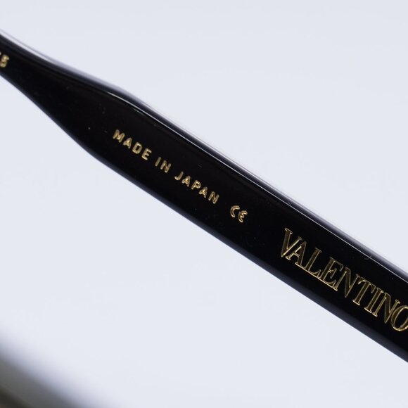 Valentino V-ESSENTIAL II VLX-124A Eyeglasses Shiny Black 50mm Cat Eye Frame - Picture 5 of 9